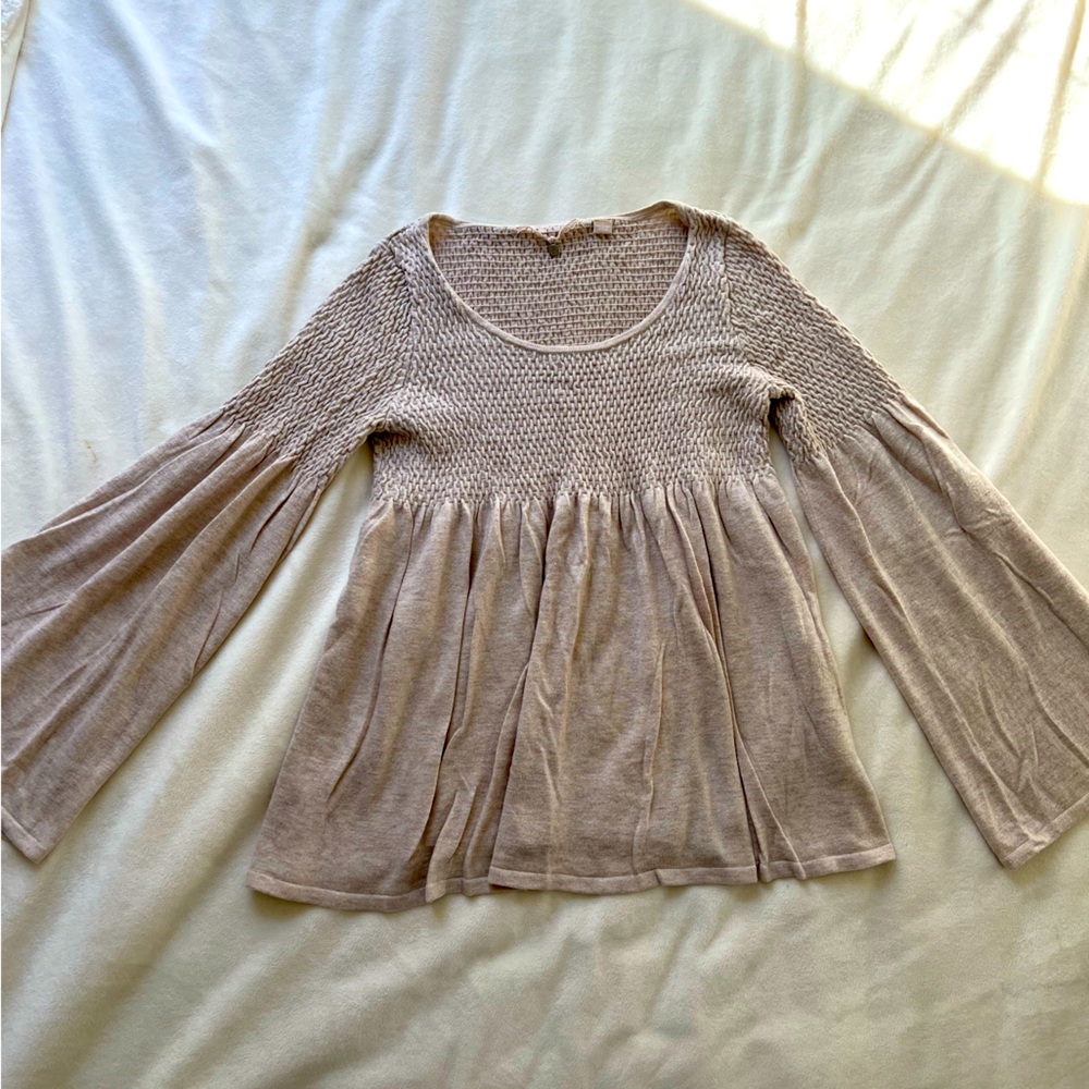 Anthropologie Peplum Top
